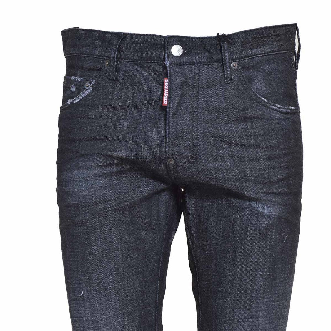 Dsquared2 Black Cool Guy Mid-Rise Jeans
