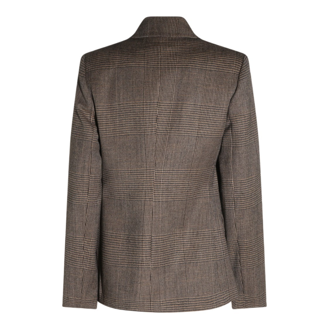 Antonelli Firenze Double-Breasted Plaid Flap Pocket Blazer