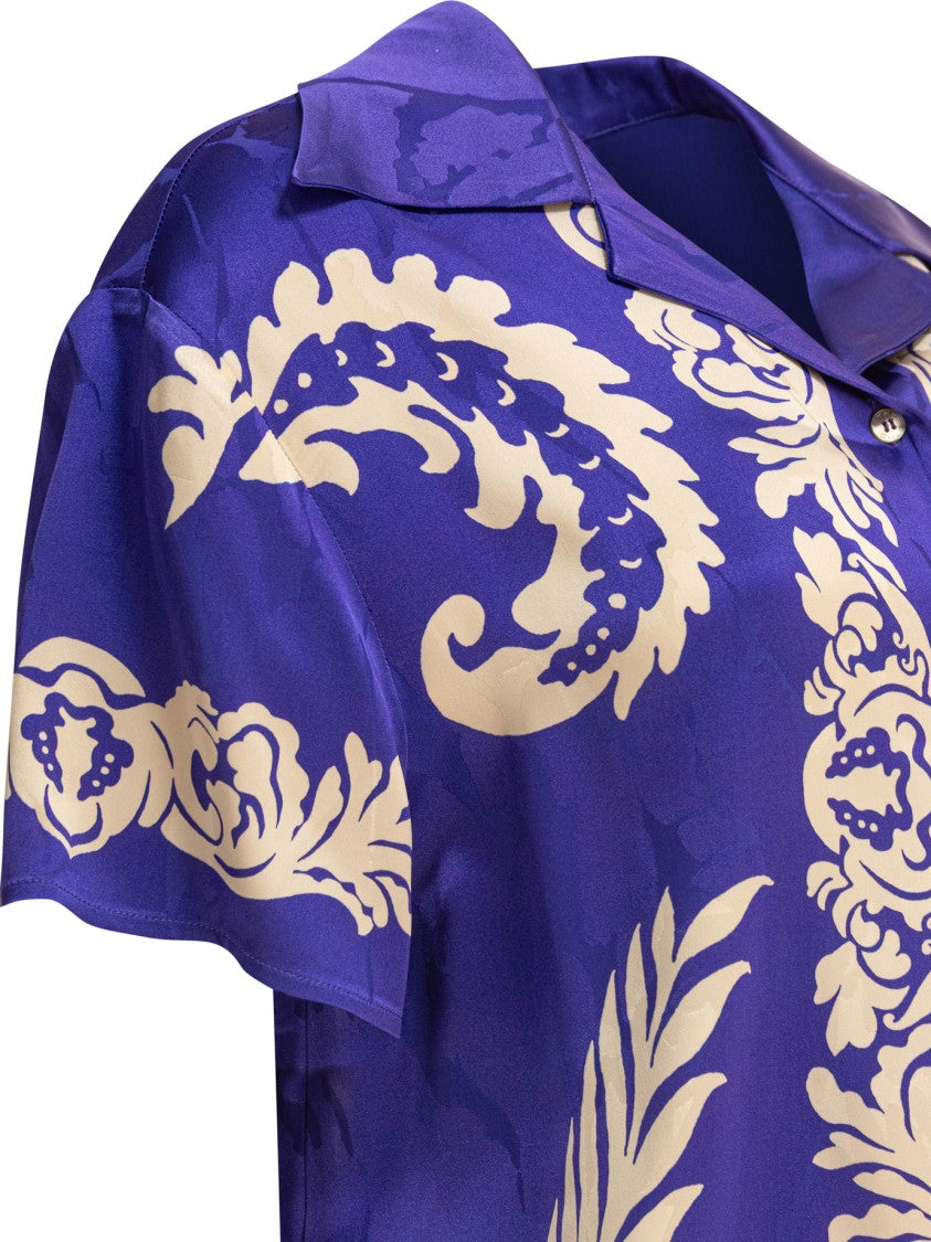 Etro Floral Pattern Shirt