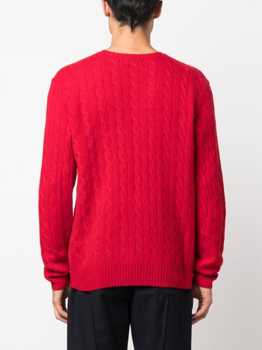 Polo Ralph Lauren Cardinal Red Pony Pattern Pullover