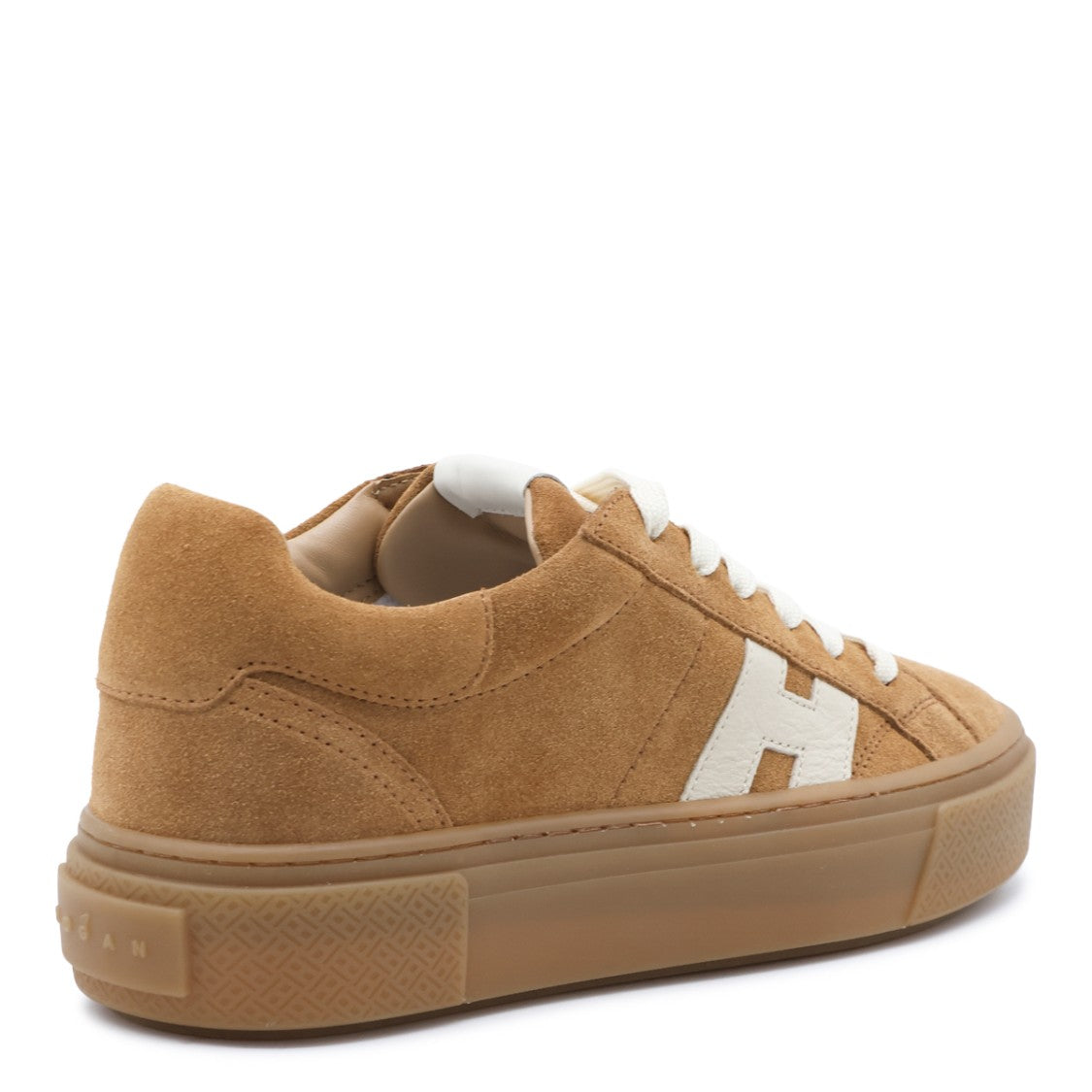 Hogan Suede Sneakers With Contrasting Logo