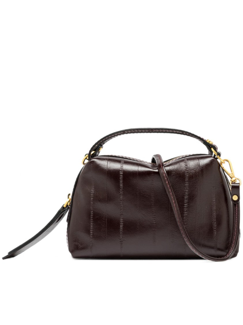 Gianni Chiarini Rectangular Textured Leather Shoulder Bag