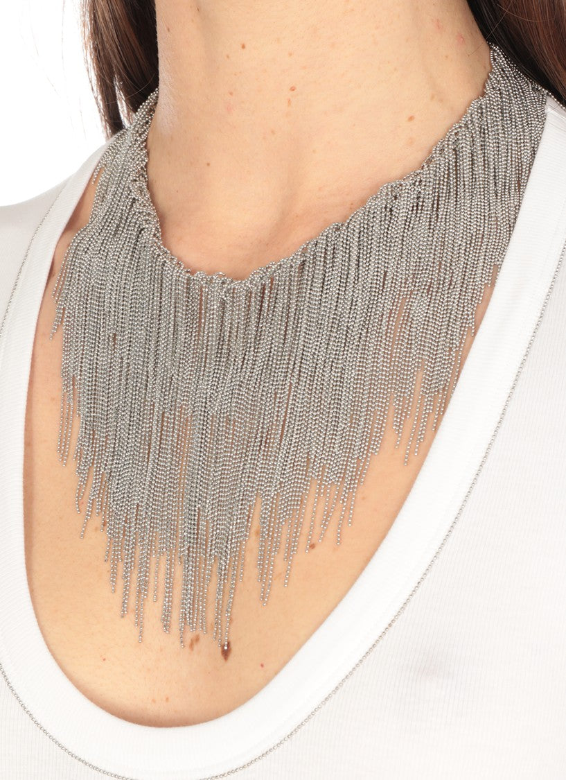 Fabiana Filippi Necklace With Fringes