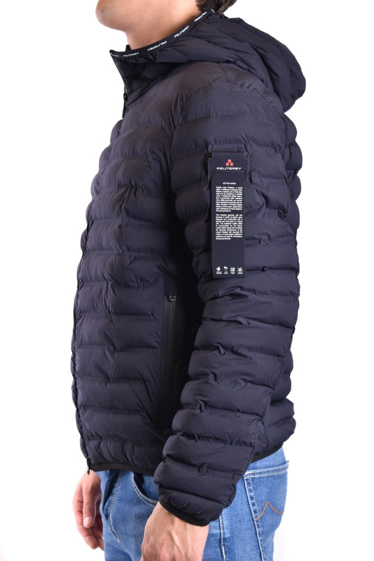 Peuterey Quilted Goose Down Jacket With Hood