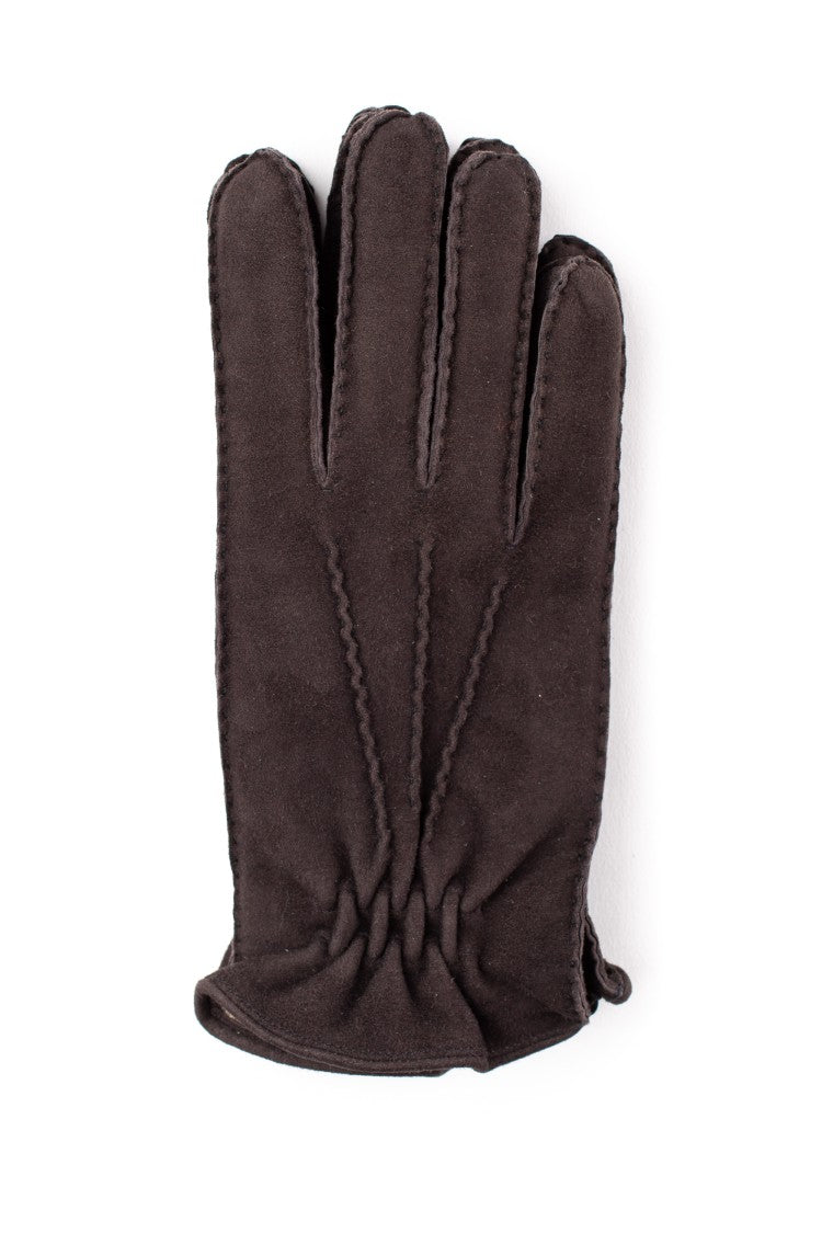Orciani Cashmere-Lined Suede Gloves