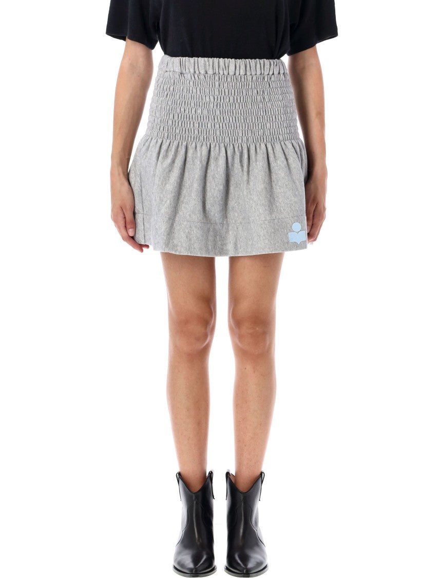 Isabel Marant Étoile Pacifica High Waisted Fleece Mini Skirt