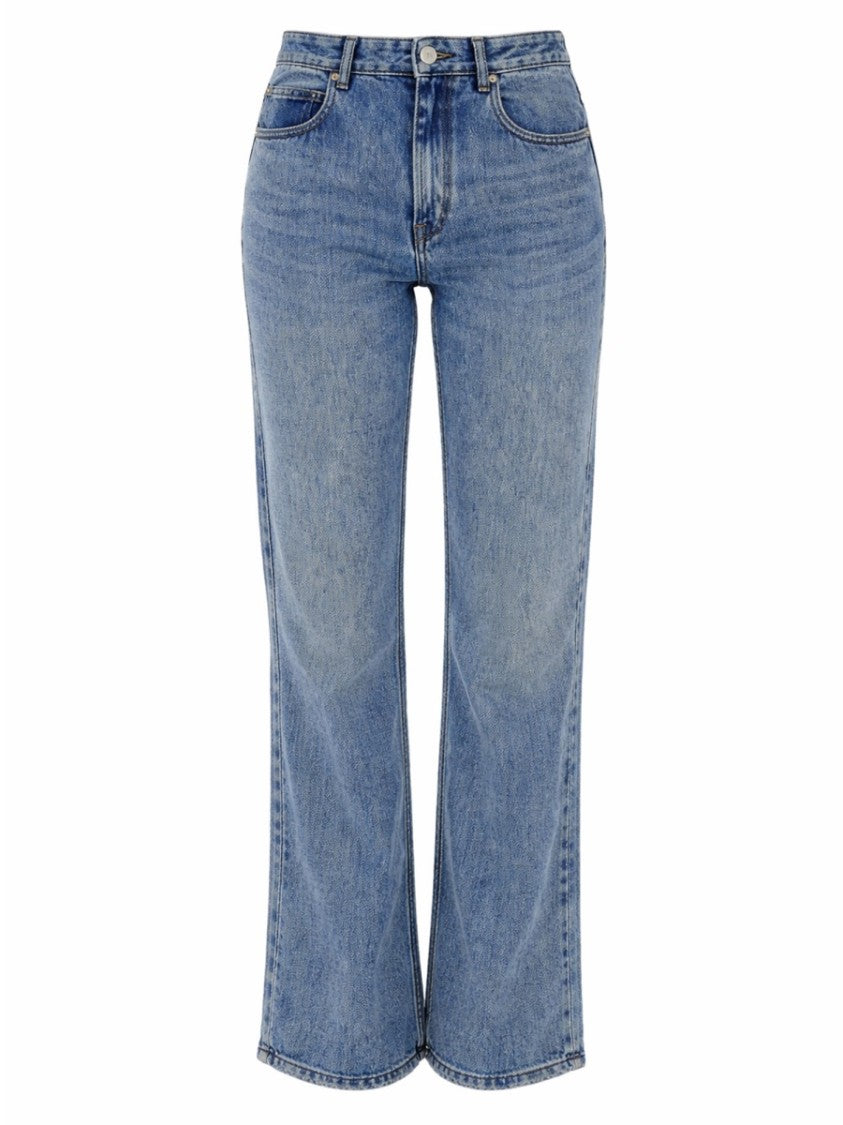 Isabel Marant Blue Belvira Lyocell-Blend Jeans