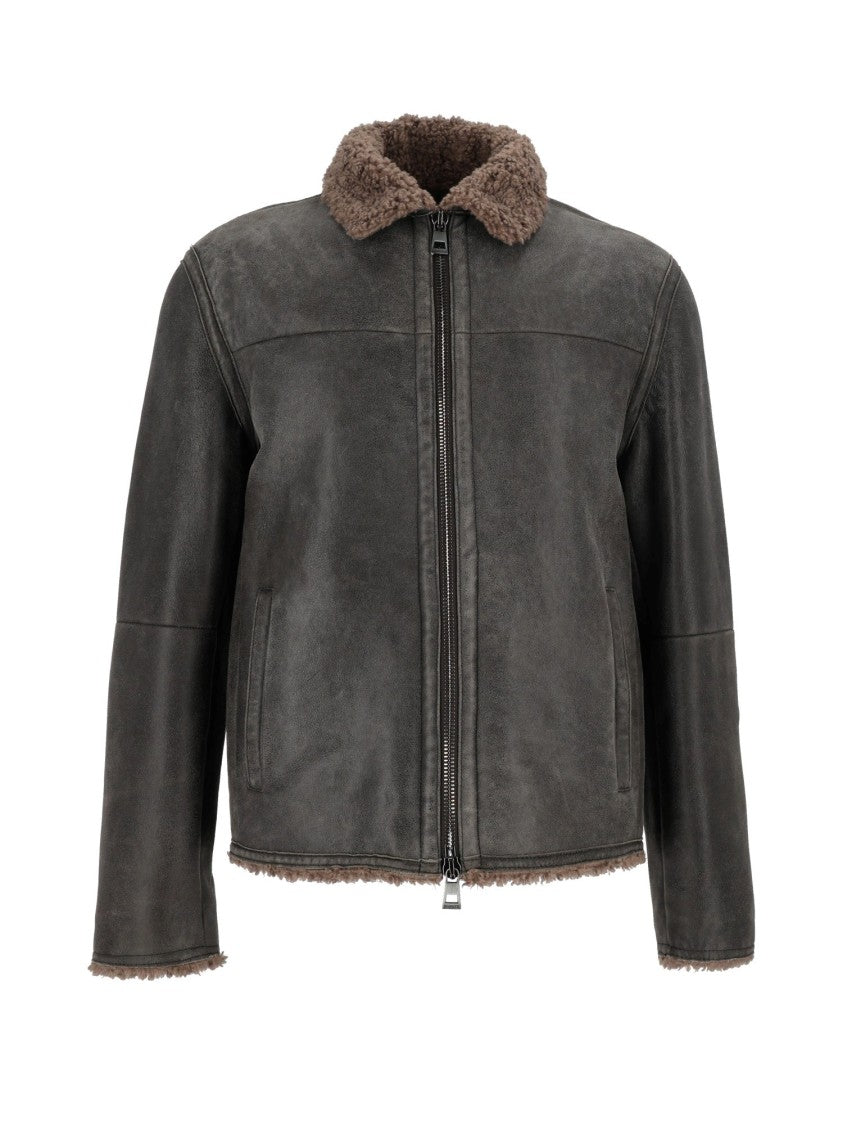 Gms-75 Lamb Leather Jacket