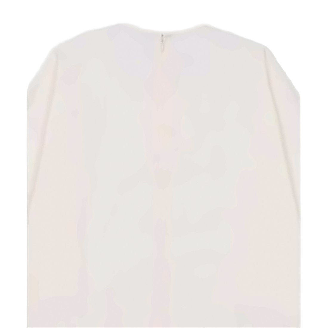Totême Long-Sleeved Cotton Blend Top With Back Zipper