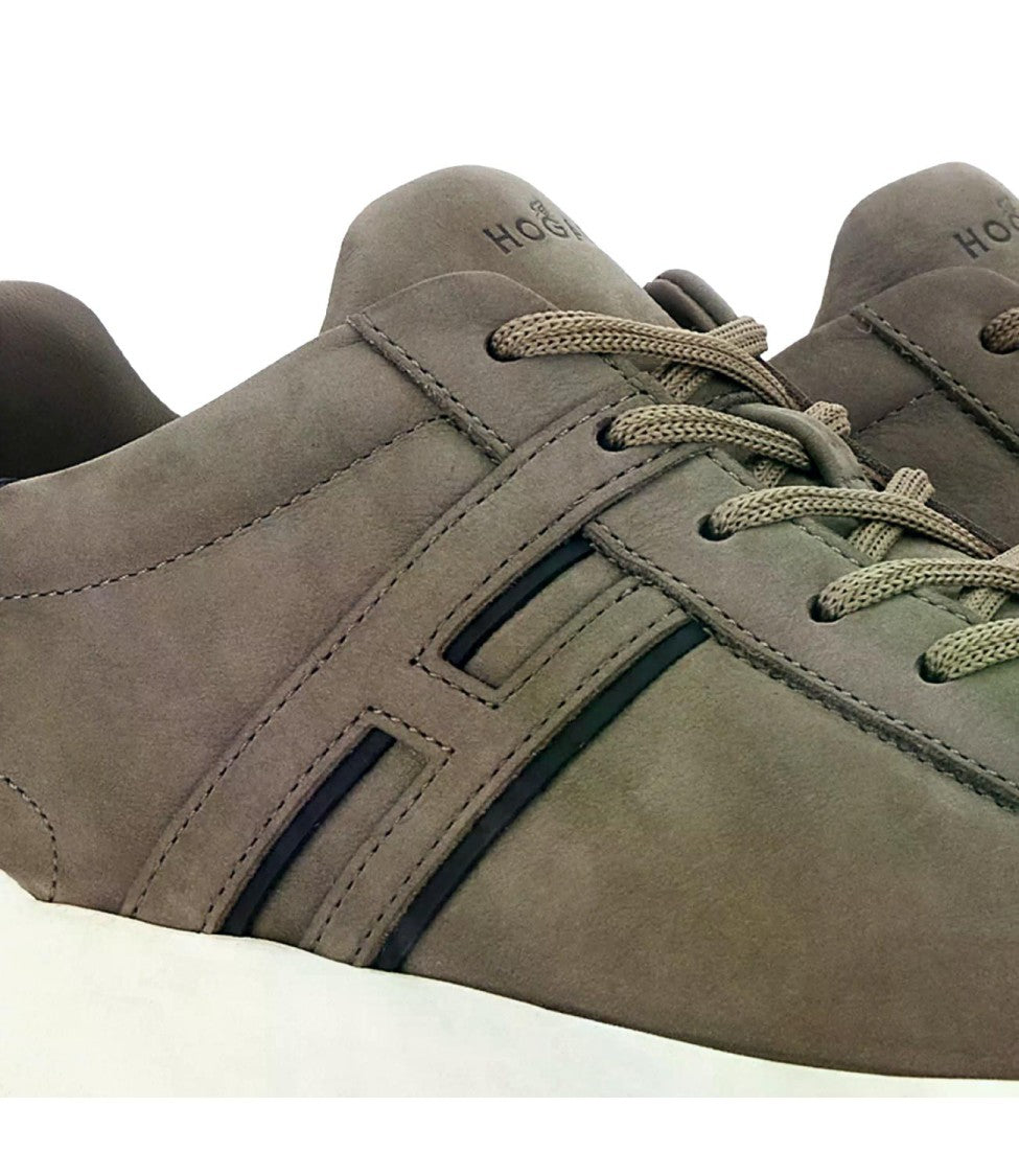 Hogan Matte Low-Top Sneakers