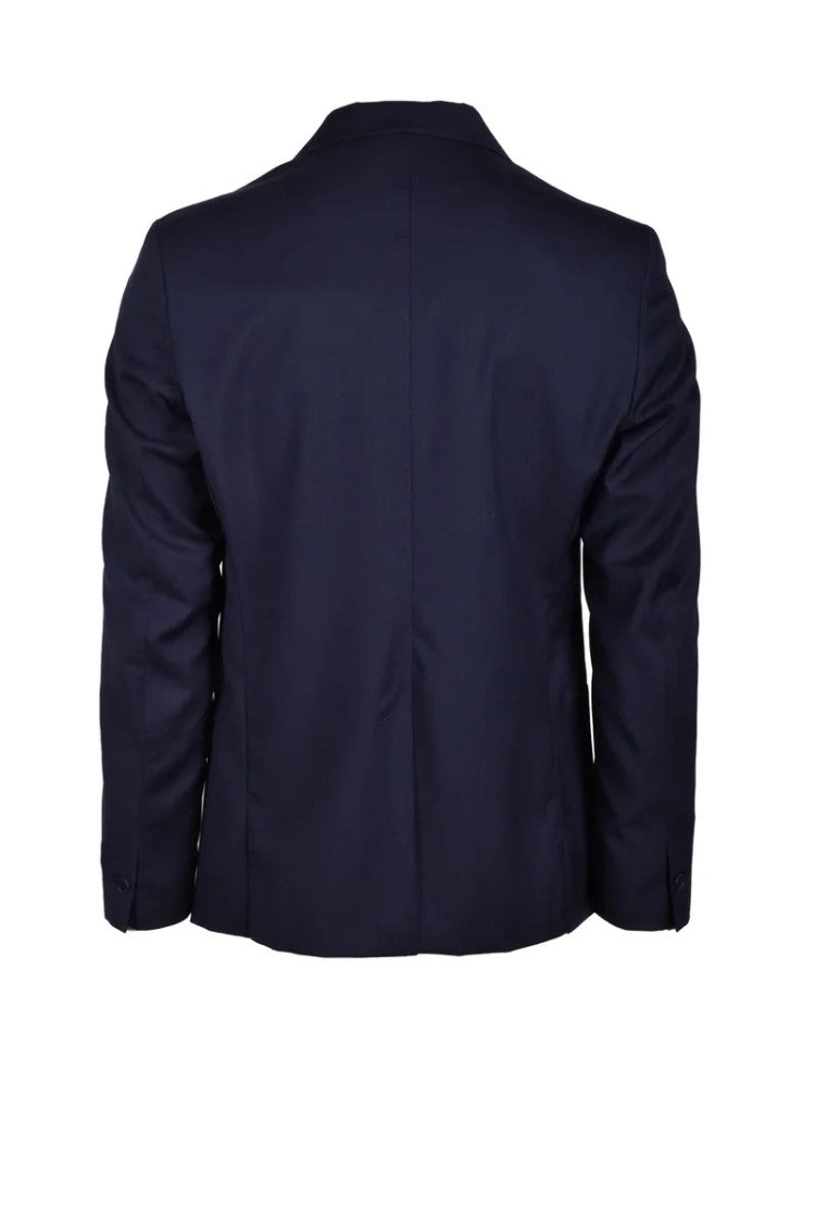 Low Brand Tailored Two-Button Jacket In Smooth Wool Fabric