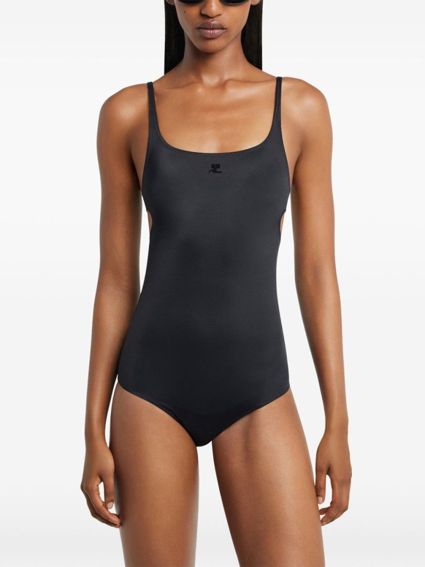 Courrèges Form-Fitting Bodysuit With Cut-Out Side Details
