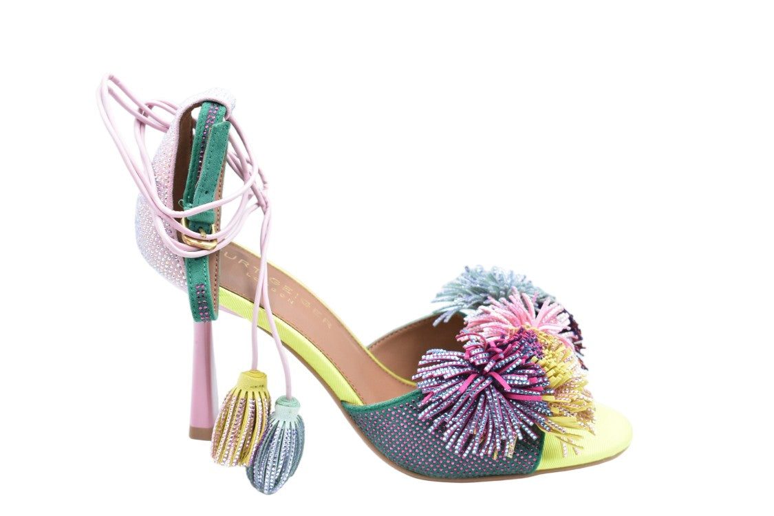 Kurt Geiger Silver Laced Comfort Elegance Low Shoes
