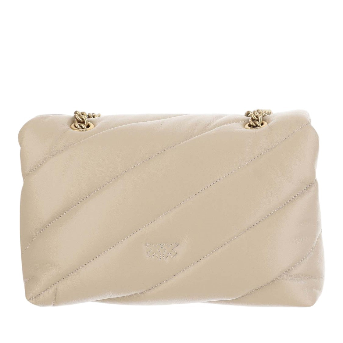 Pinko Quilted Nappa Leather Bag