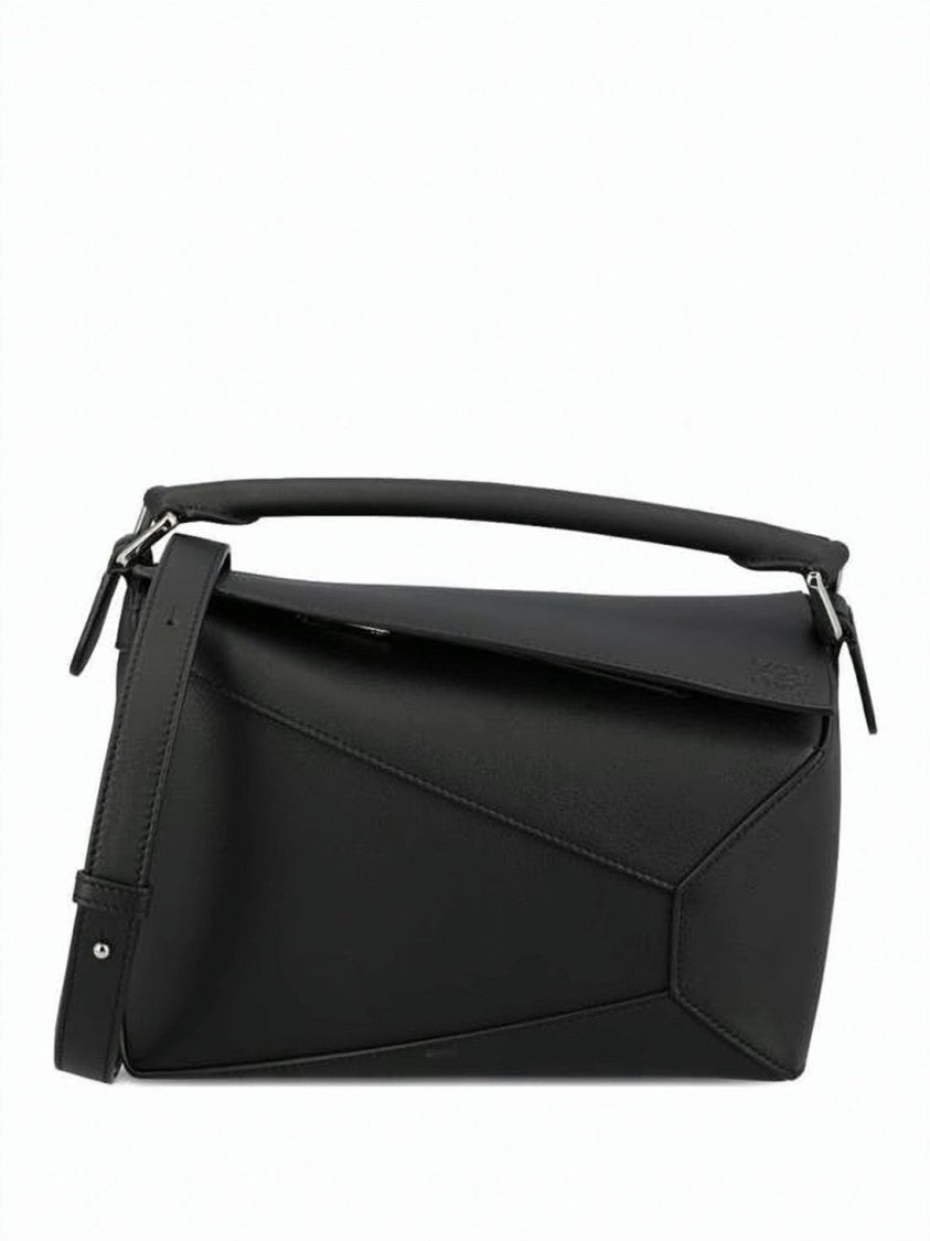 Loewe Structured Calf Leather Shoulder Bag