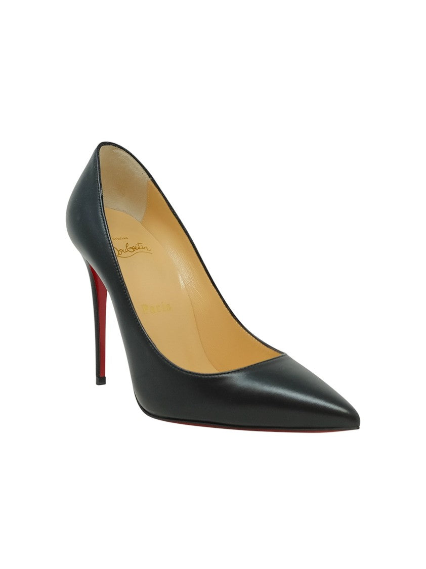 Christian Louboutin 3191410 Bk01 Black Leather Kate 100 Pumps