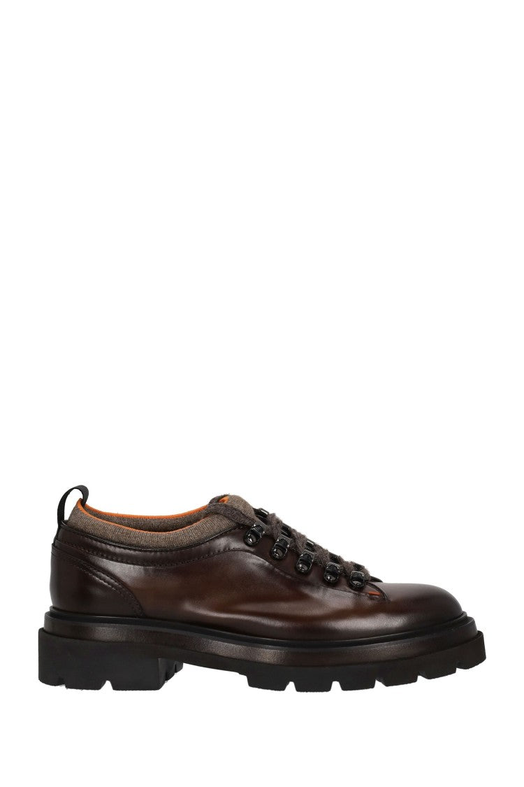 Santoni Alpine Leather Climber Shoes