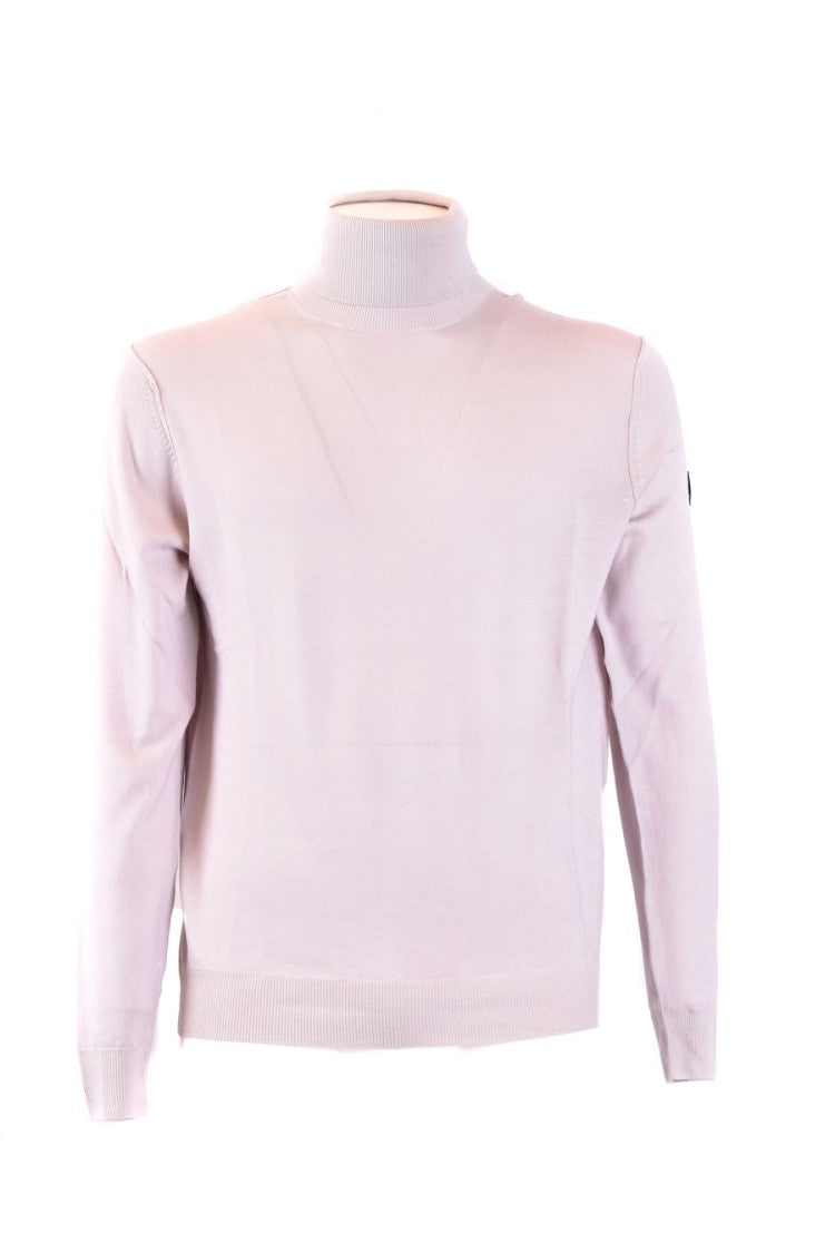 Peuterey Classic Turtleneck Knitwear With Ribbed Details