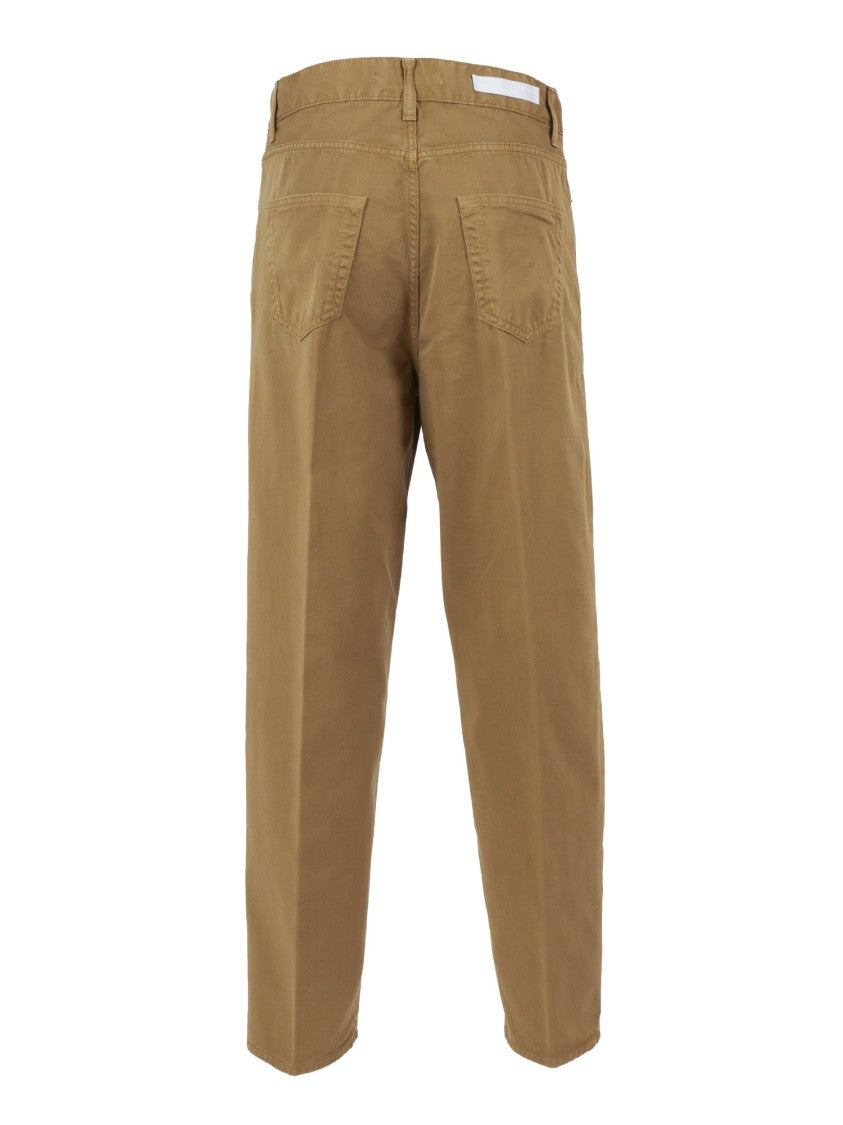 Briglia Relaxed Fit Brown Five Straight-Leg Pants