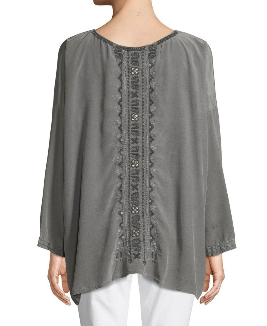 Johnny Was Alka Silk Blouse - B15019