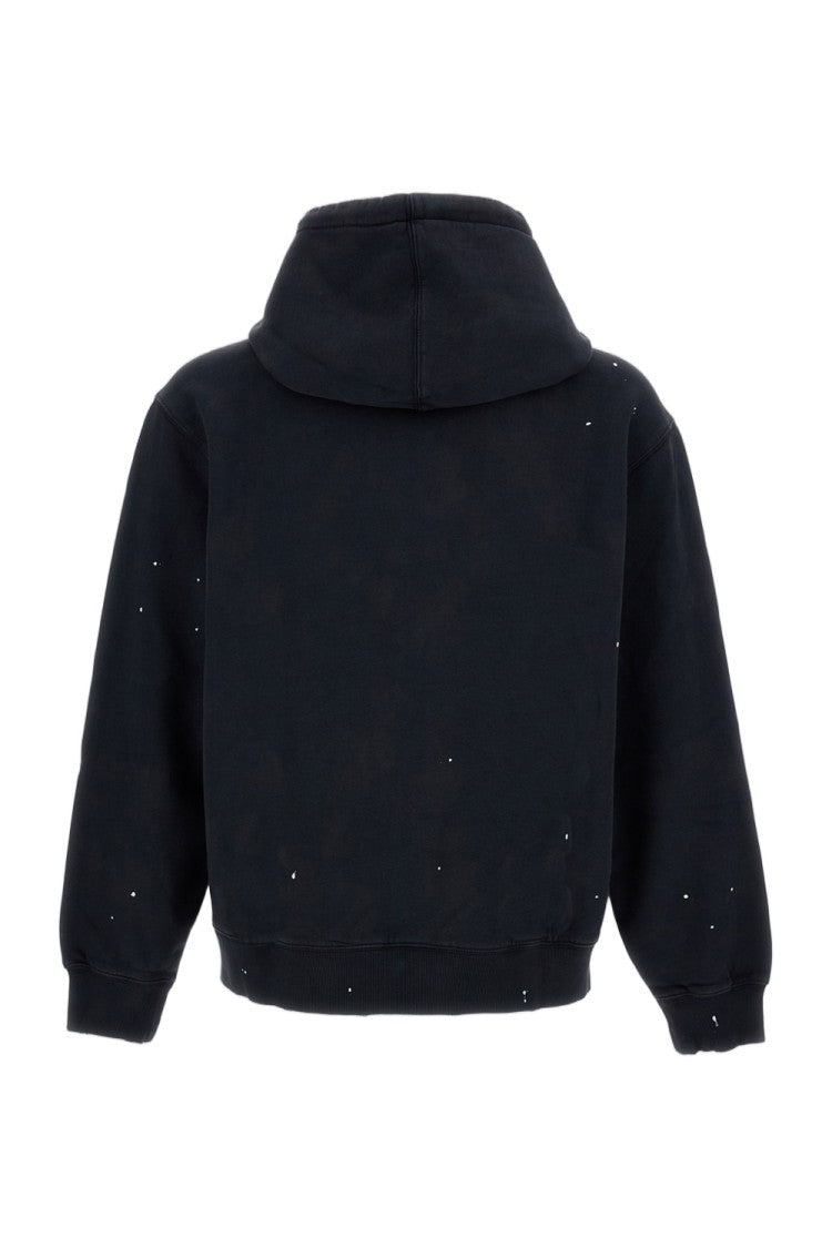 Carhartt Wip Black Painter Cotton Jersey Hoodie