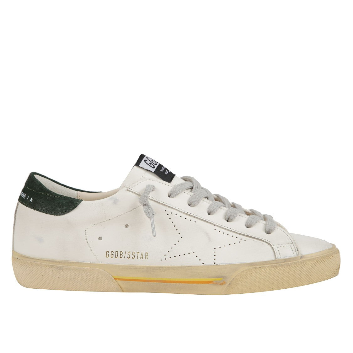 Golden Goose Iconic White Leather Sneakers