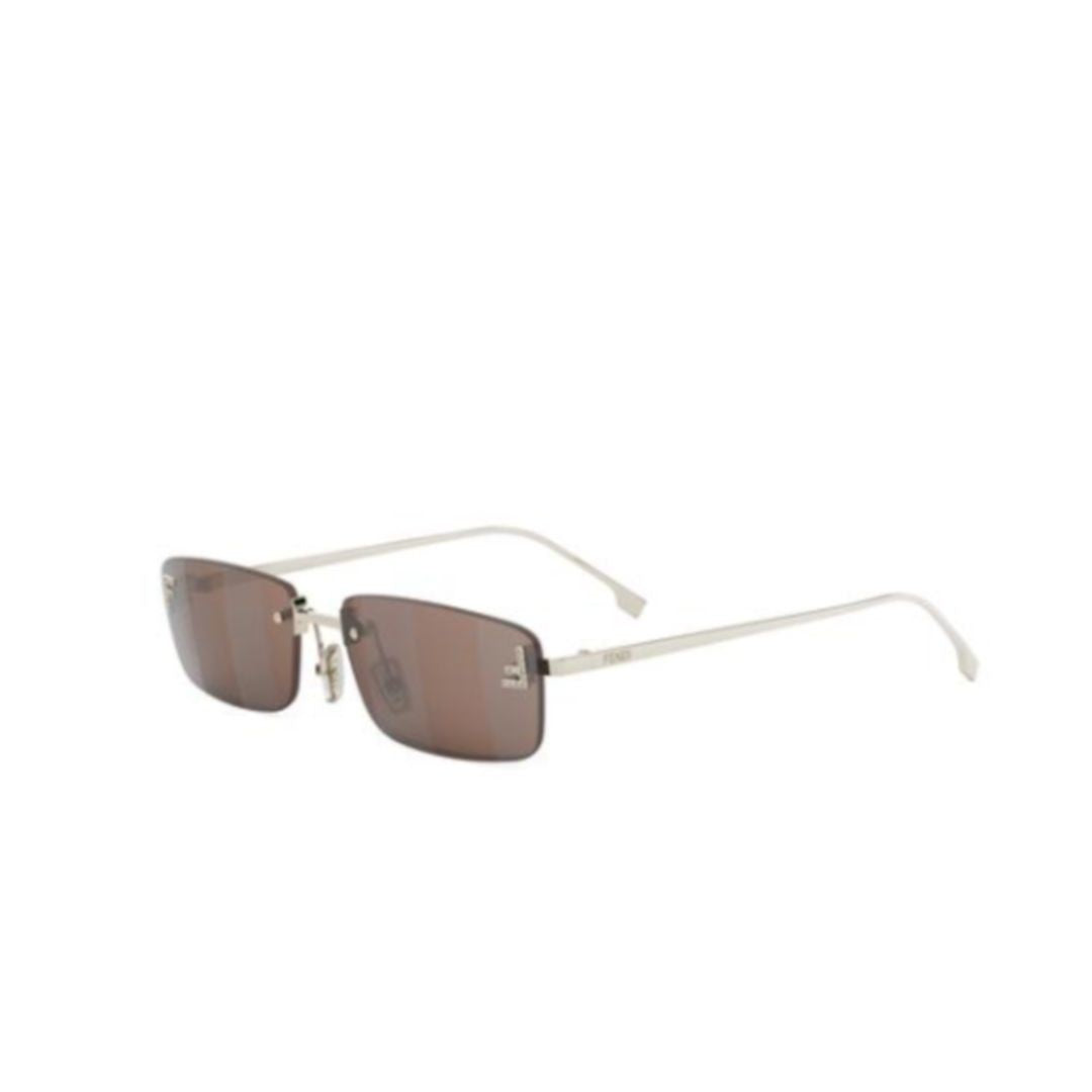 Fendi Fe4172us Rimless Rectangular Sunglasses