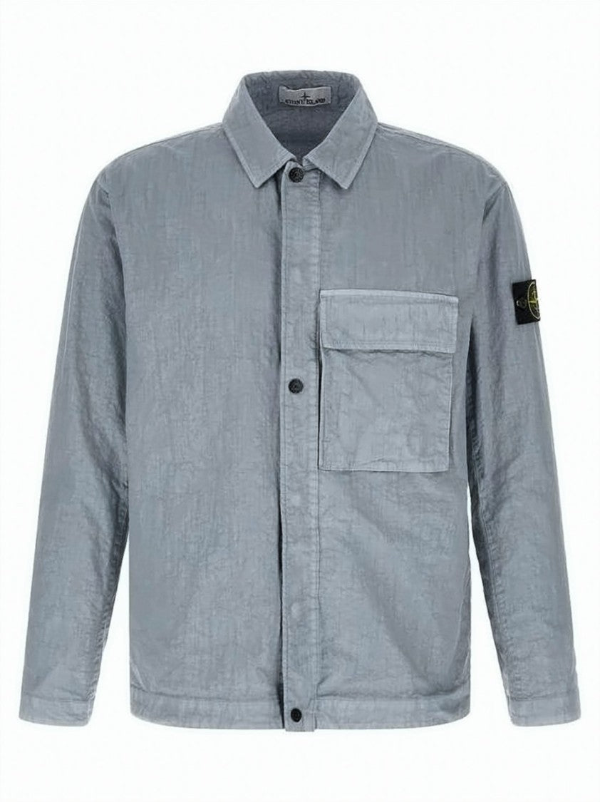 Stone Island Relaxed Fit Long-Sleeve Shirt