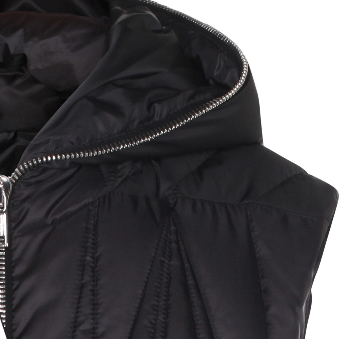 Moncler X Rick Owens Quilted Hooded Coat