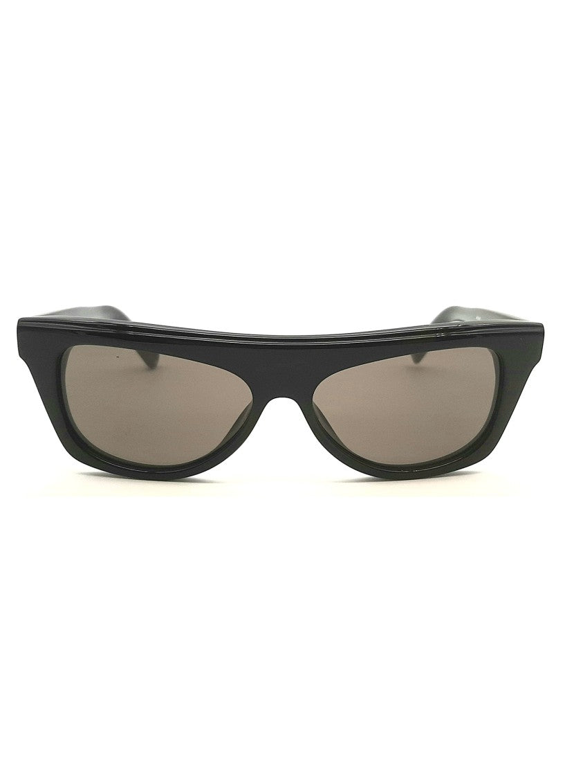 Jacquemus Contemporary Black Acetate Sunglasses With Tinted Lenses