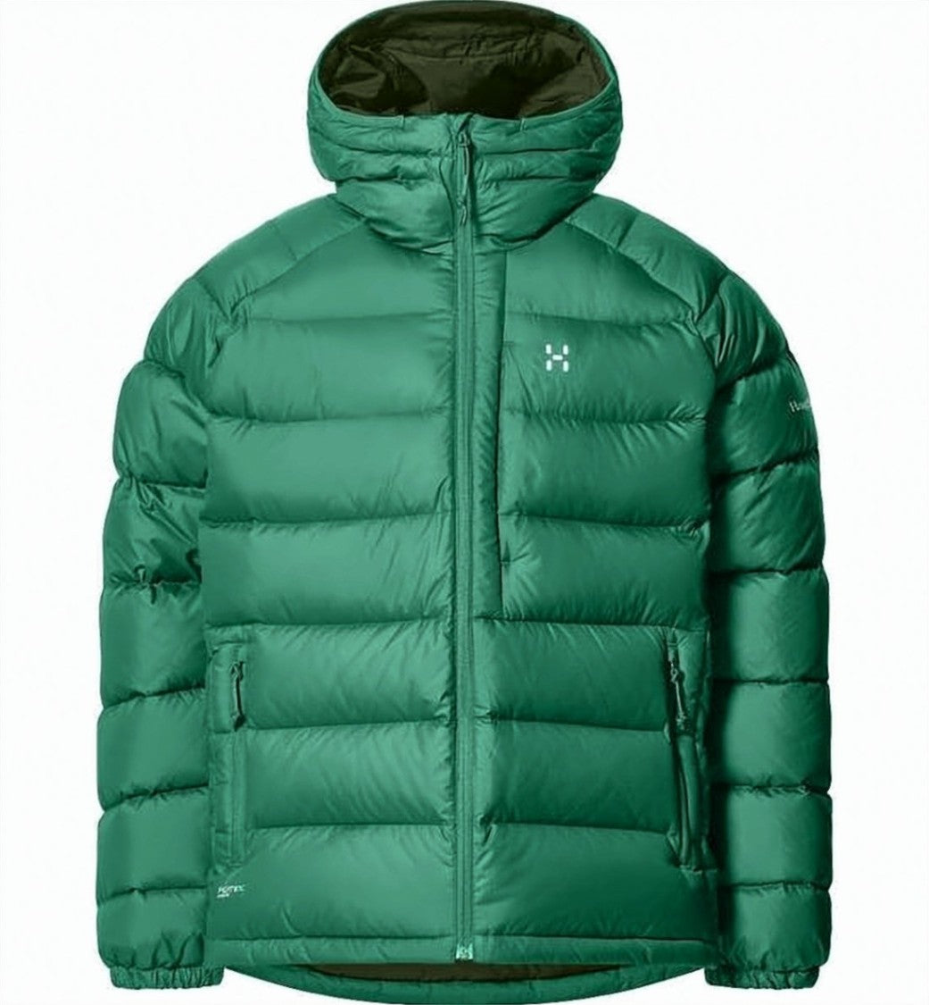 Haglöfs Hooded Padded Jacket With Quilted Design And Matte Finish