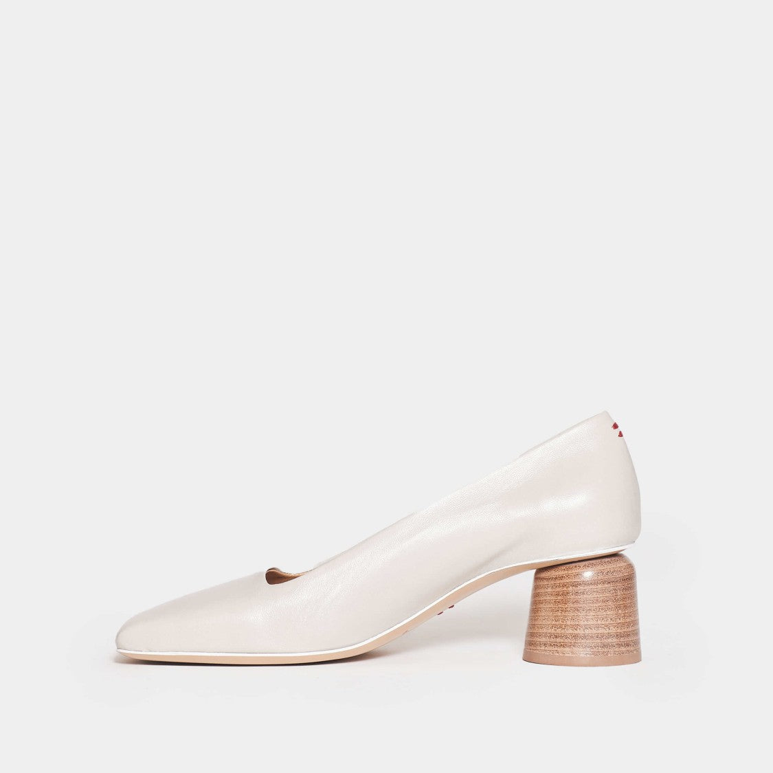 Halmanera Rock Leather Decolte Square Toe