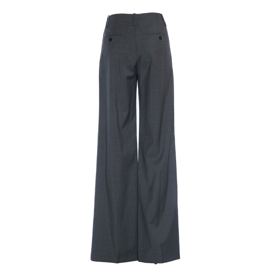 N°21 Wide-Leg Trousers With High Waist