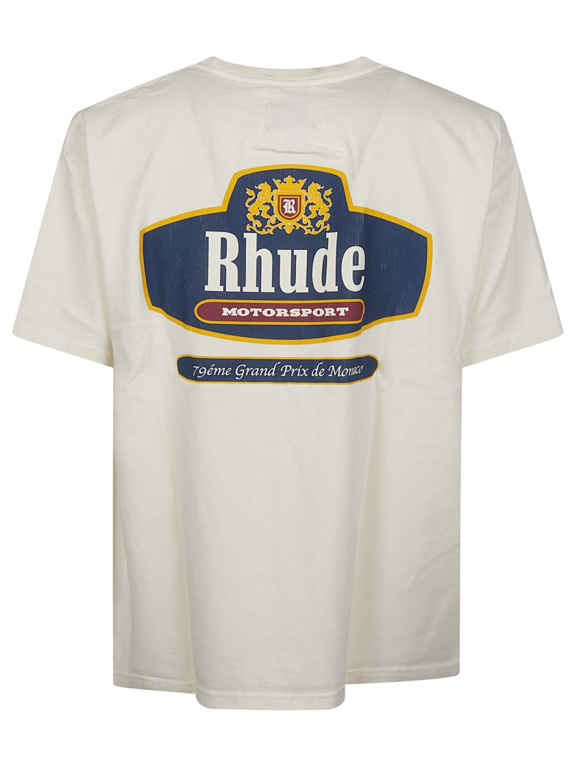 Rhude Rhude Cotton Crest T-Shirt