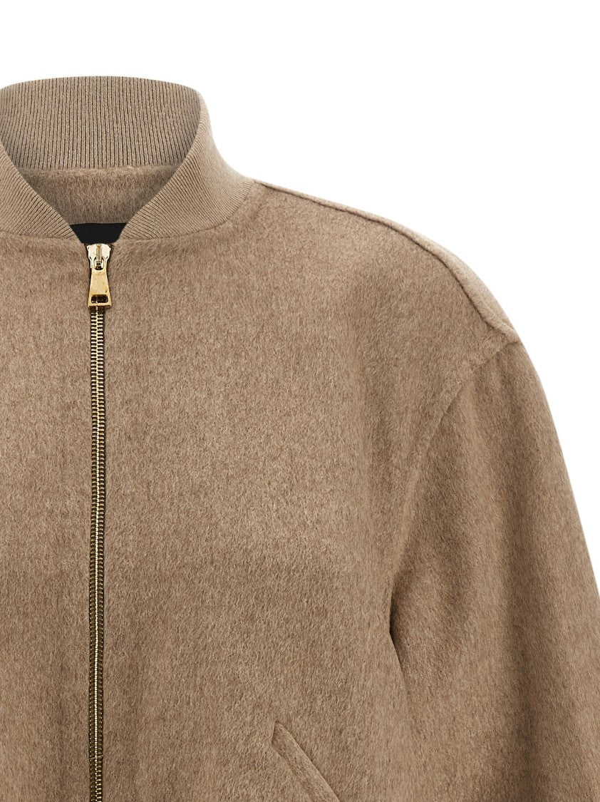 Fabiana Filippi Cashmere Bomber Jacket