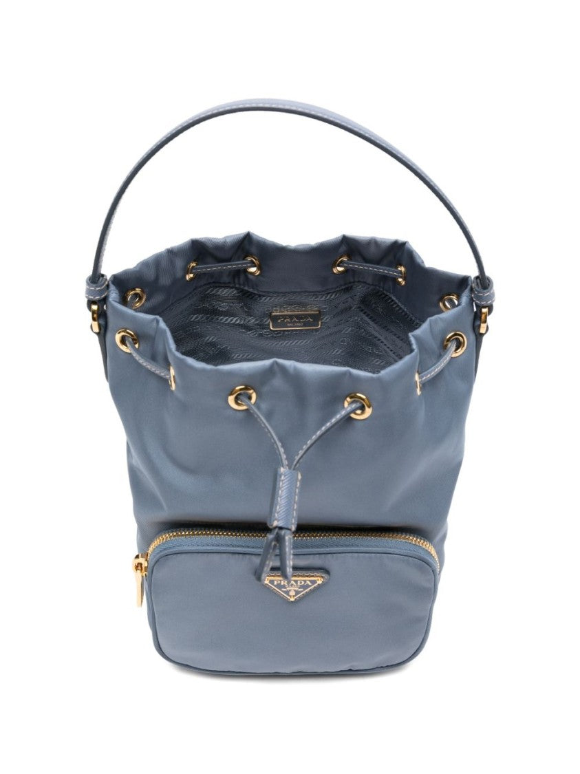 Prada Duet Re-Nylon Bucket Bag