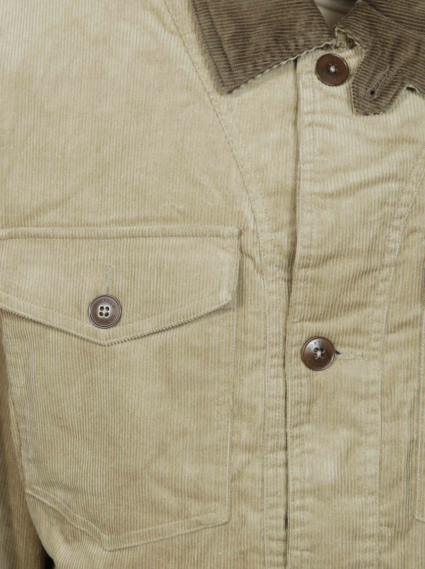 Fortela Ottawa Corduroy Detachable Vest Jacket