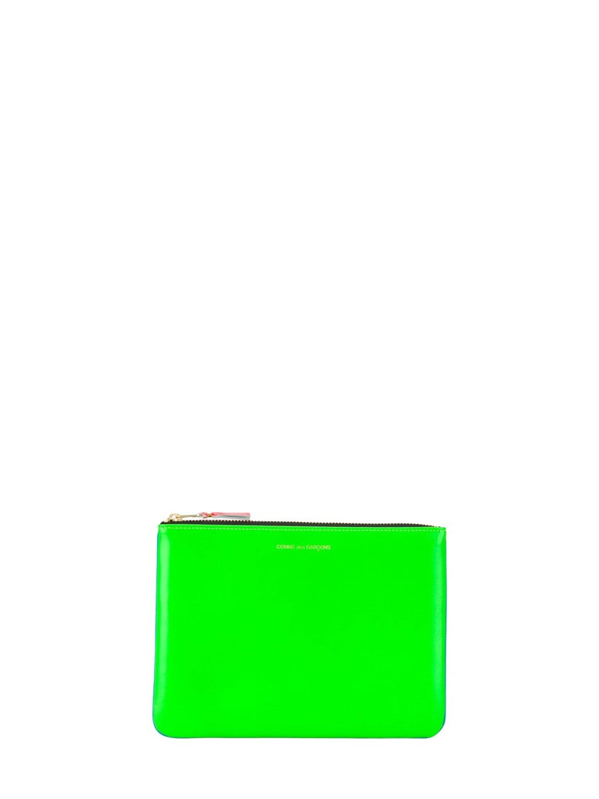 Comme Des Garçons Super Fluo Leather Line Goat Leather Wallet