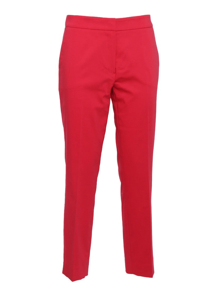 Clips Straight-Leg Tailored Pants