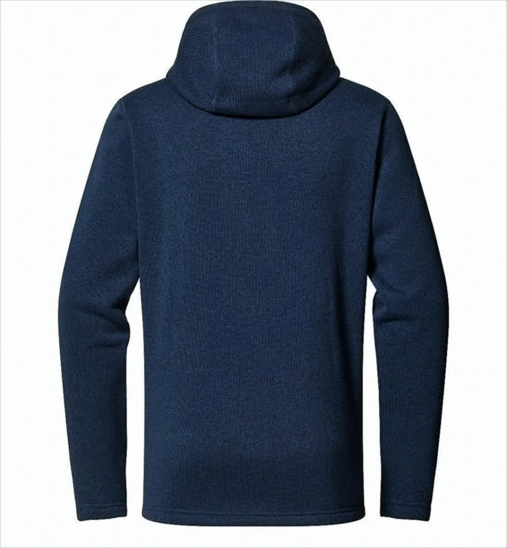Haglöfs Textured Blue Active Jacket With Front Zipper