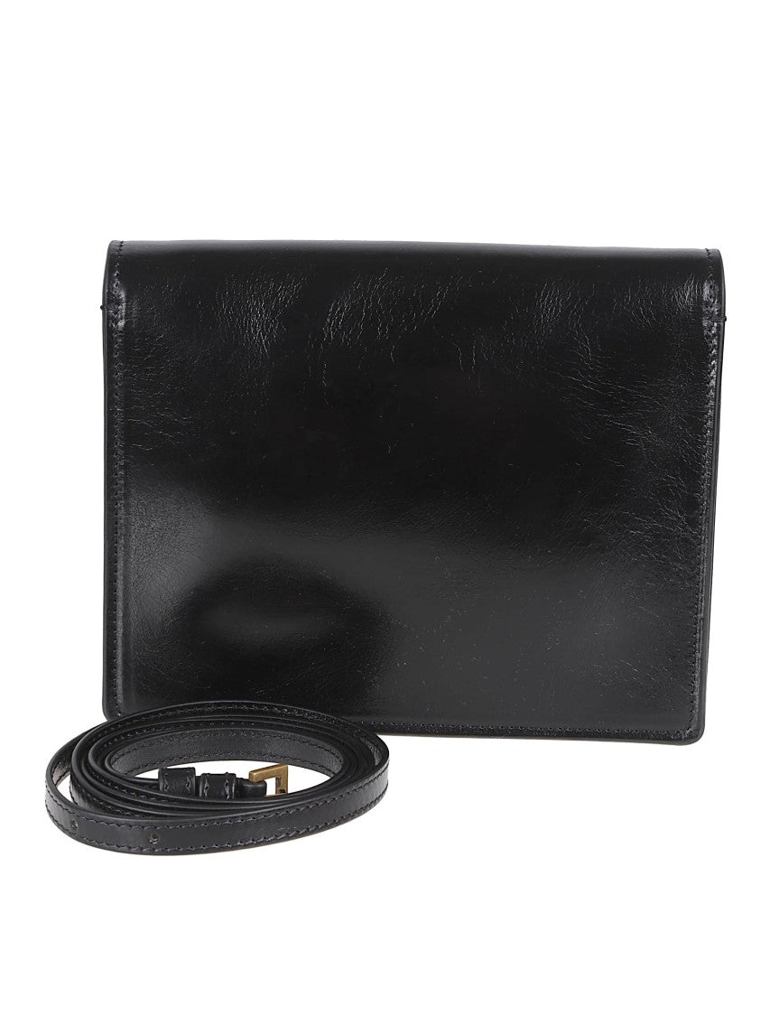 Versace Mini Calf Leather Bag With Medusa Emblem