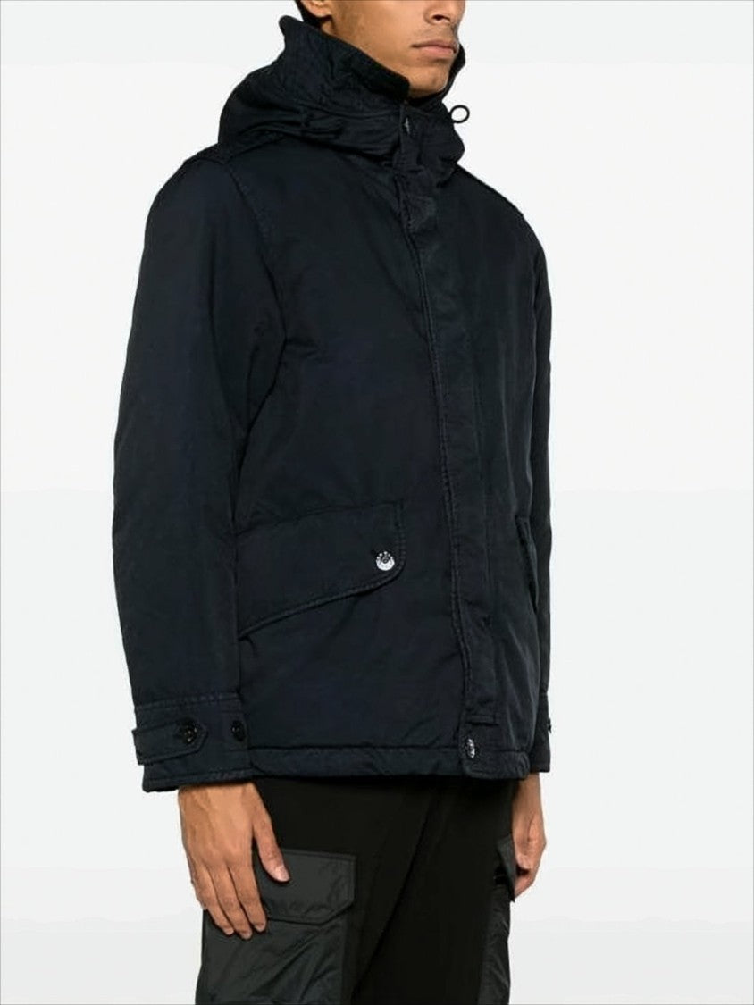 Stone Island Padded Black Jacket