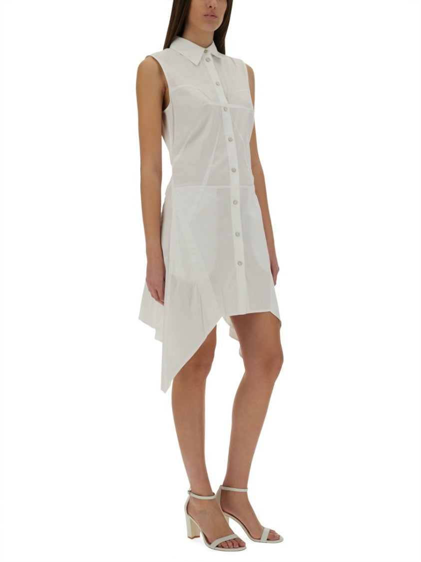 Helmut Lang Bustier Shirt Dress