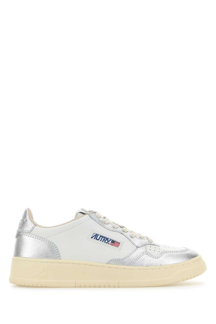 Autry Two-Tone Leather Medalist Sneakers
