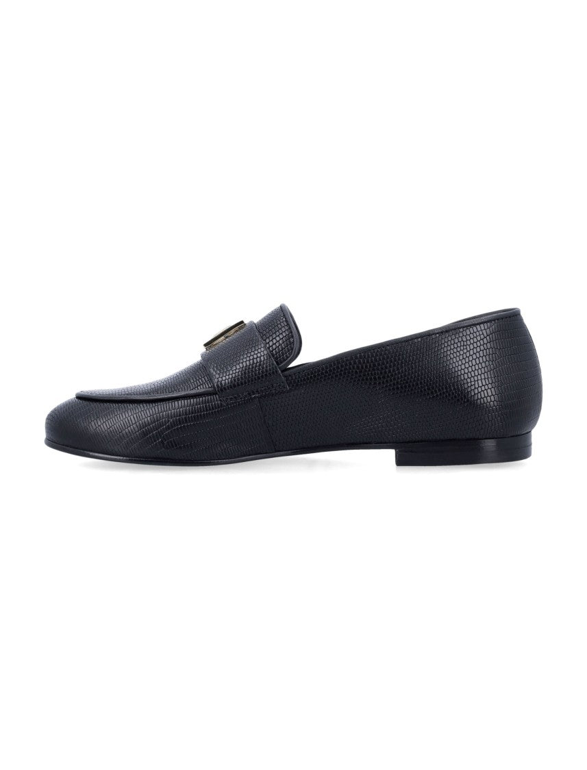 Anine Bing Corrine Monogram Loafers