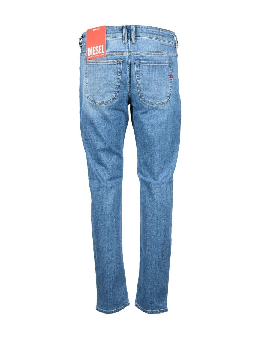 Diesel Blue Skinny Fit Stretch Denim Jeans