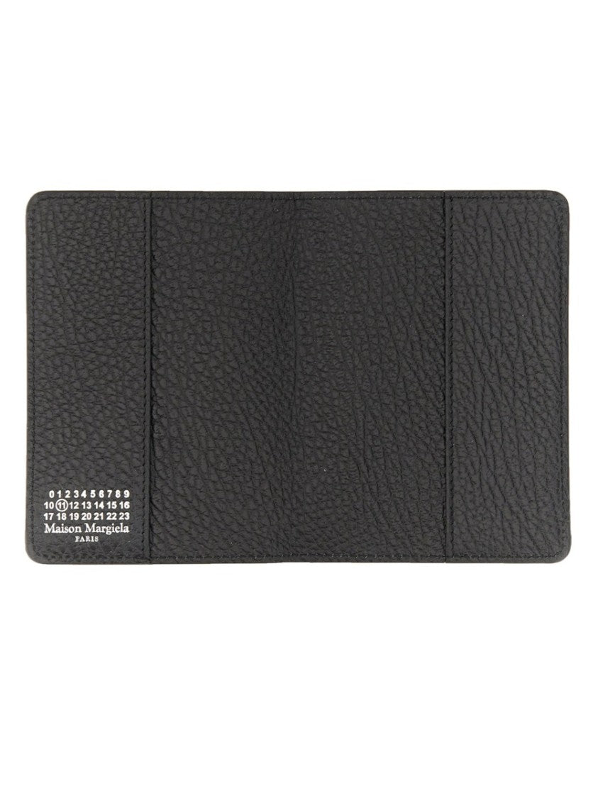 Maison Margiela Textured Leather Passport Holder