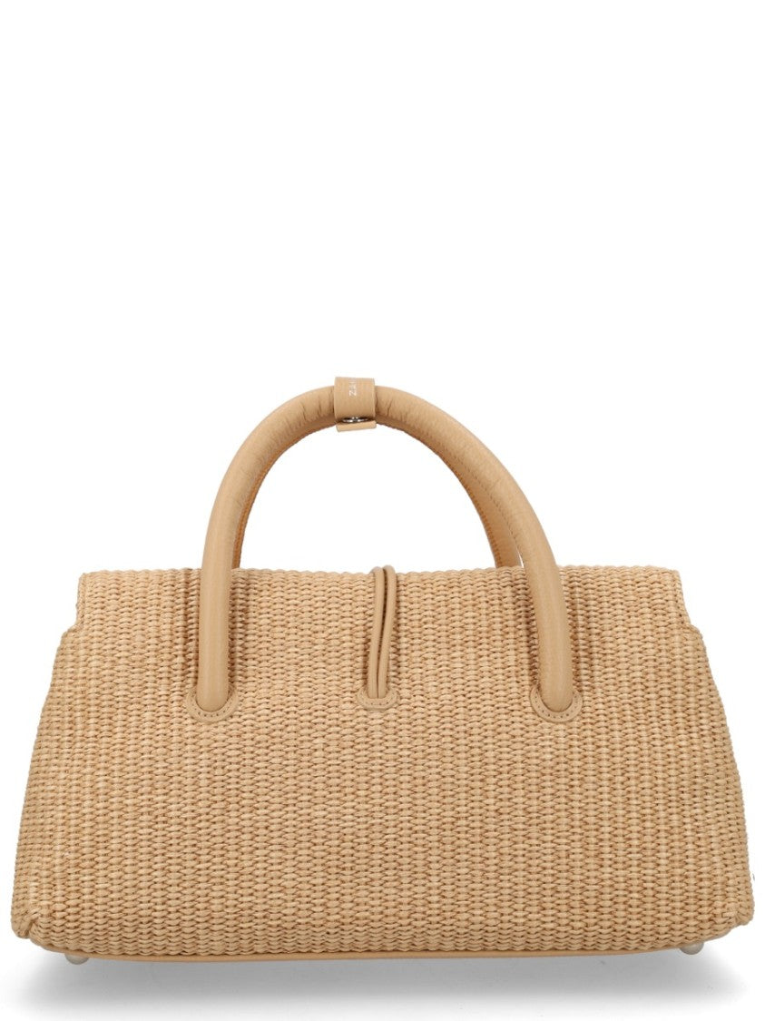 Zanellato Neutrals Dotta Vimini Shoulder Bag