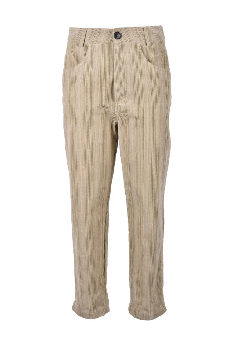 Tela Tela Cotton Trousers - Beige