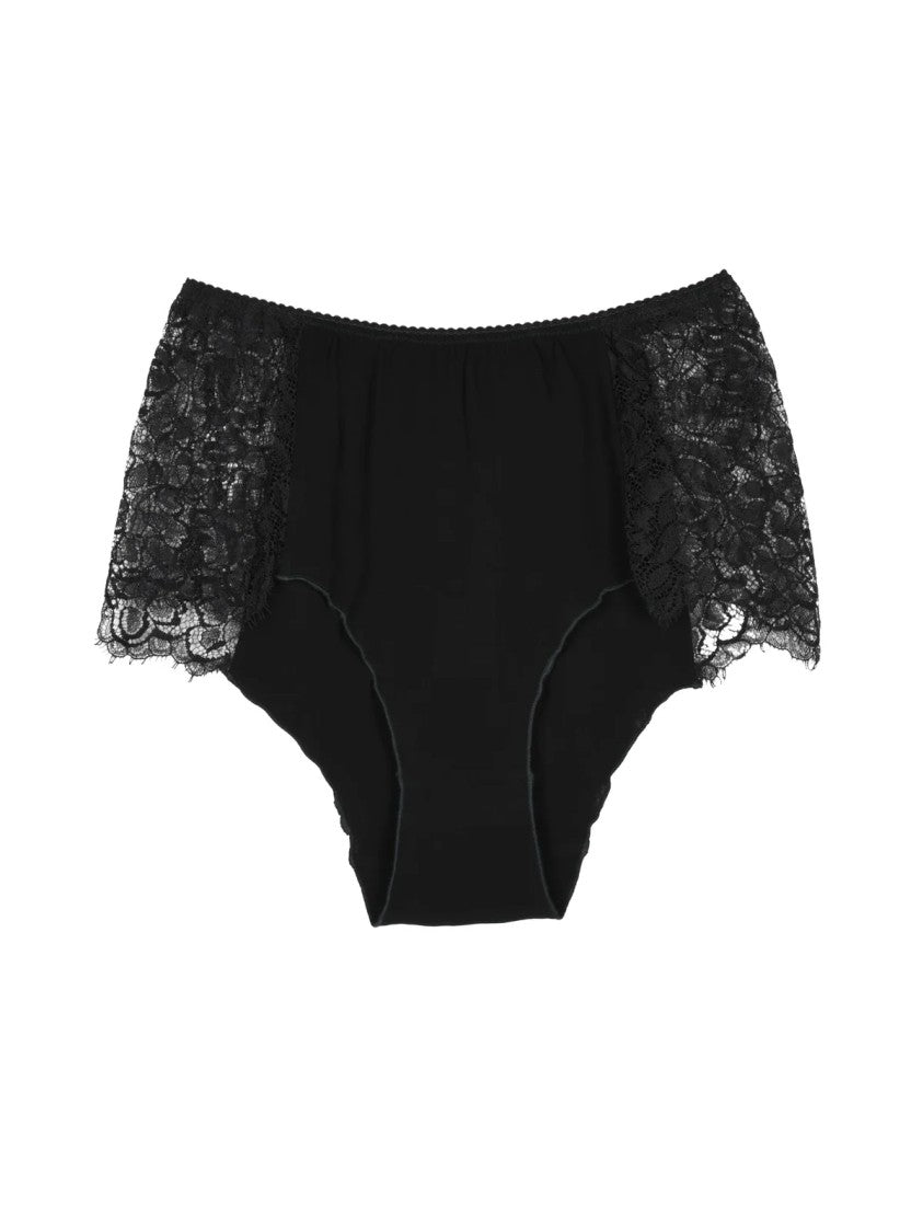 Stella Maxwell X Marella Lace-Trimmed Lingerie Skirt With Fluid Drape